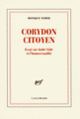 Couverture Corydon Citoyen (Monique Nemer)