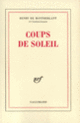 Couverture Coups de soleil (Henry de Montherlant)