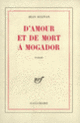 Couverture D'amour et de mort à Mogador (Jean Sulivan)