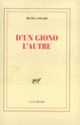 Couverture D'un Giono l'autre (Henri Godard)