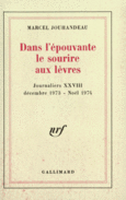 Couverture Dans l'épouvante le sourire aux lèvres ()