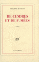 Couverture De Cendres et de Fumées (Philippe Blasband)