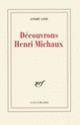 Couverture Découvrons Henri Michaux (André Gide)