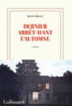 Couverture Dernier arrêt avant l'automne (René Frégni)