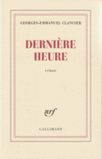 Couverture Dernière heure ()