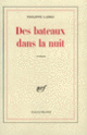Couverture Des bateaux dans la nuit (Philippe Labro)