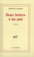 Couverture Deux lettres à un ami ()