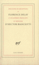 Couverture Discours de réception à l'Académie française et réponse d'Hector Bianciotti (Hector Bianciotti,Florence Delay)