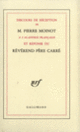 Couverture Discours de réception à l'Académie française et réponse du Révérend Père Carré (Révérend Père Carré,Pierre Moinot)