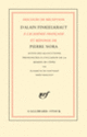 Couverture Discours de réception d'Alain Finkielkraut à l'Académie française et réponse de Pierre Nora (Alain Finkielkraut,Pierre Nora)