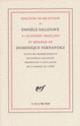 Couverture Discours de réception de Danièle Sallenave à l'Académie française et réponse de Dominique Fernandez (Dominique Fernandez,Danièle Sallenave)