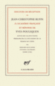 Couverture Discours de réception de Jean-Christophe Rufin à l'Académie française et réponse d'Yves Pouliquen (Yves Pouliquen,Jean-Christophe Rufin)