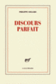 Couverture Discours Parfait (Philippe Sollers)