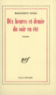 Couverture Dix heures et demie du soir en été (Marguerite Duras)