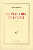 Couverture Du plus loin de l'oubli ()