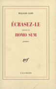 Couverture Ecrasez-le /Homo sum ()