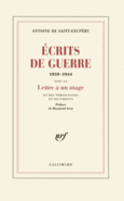 Couverture Écrits de guerre ()