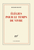 Couverture Élégies pour le temps de vivre ()