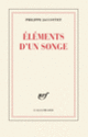 Couverture Éléments d'un songe (Philippe Jaccottet)