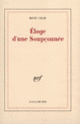 Couverture Éloge d'une Soupçonnée (René Char)