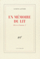 Couverture En mémoire du lit (Ludovic Janvier)