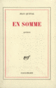 Couverture En somme (Jean Queval)