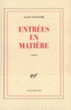 Couverture Entrées en matière (Alain Sevestre)