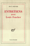 Couverture Entretiens (,Jean Grenier)