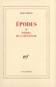 Couverture Épodes ou Poèmes de la désuétude ()