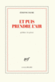 Couverture Et puis prendre l'air (Étienne Faure)