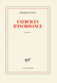 Couverture Exercices d'incroyance ()