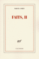 Couverture Faits, II (Marcel Cohen)