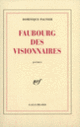 Couverture Faubourg des visionnaires (Dominique Pagnier)
