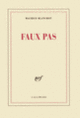 Couverture Faux pas (Maurice Blanchot)