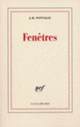 Couverture Fenêtres (J.-B. Pontalis)