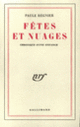 Couverture Fêtes et Nuages (Paule Régnier)