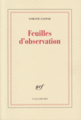 Couverture Feuilles d'observation ()
