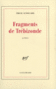 Couverture Fragments de Trébizonde (Érick Audouard)