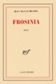 Couverture Frosinia (Jean Bloch-Michel)