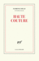 Couverture Haute couture (Florence Delay)