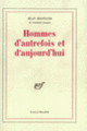 Couverture Hommes d'autrefois et d'aujourd'hui (Jean Rostand)