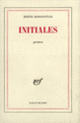 Couverture Initiales (Édith Boissonnas)