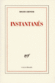 Couverture Instantanés (Roger Grenier)