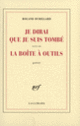 Couverture Je dirai que je suis tombé/La boîte à outils (Roland Dubillard)