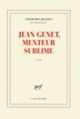 Couverture Jean Genet, menteur sublime (Tahar Ben Jelloun)