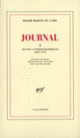 Couverture Journal (Roger Martin du Gard)