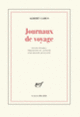 Couverture Journaux de voyage (Albert Camus)