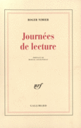 Couverture Journées de lecture ()