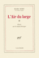 Couverture L'Air du large (Michel Mohrt)