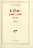 Couverture L'Allure poétique ()